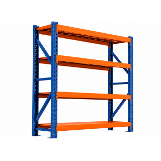 Regał Warsztatowy 200x60x200 ORANGE&BLUE
