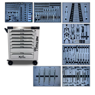 Szafka Narzędziowa Methall Pro 256el